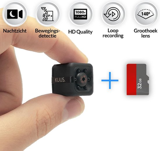 Mini caméra espion connecté a votre téléphone portable et peut être déplacée partout où vous êtes po - Miniature 3