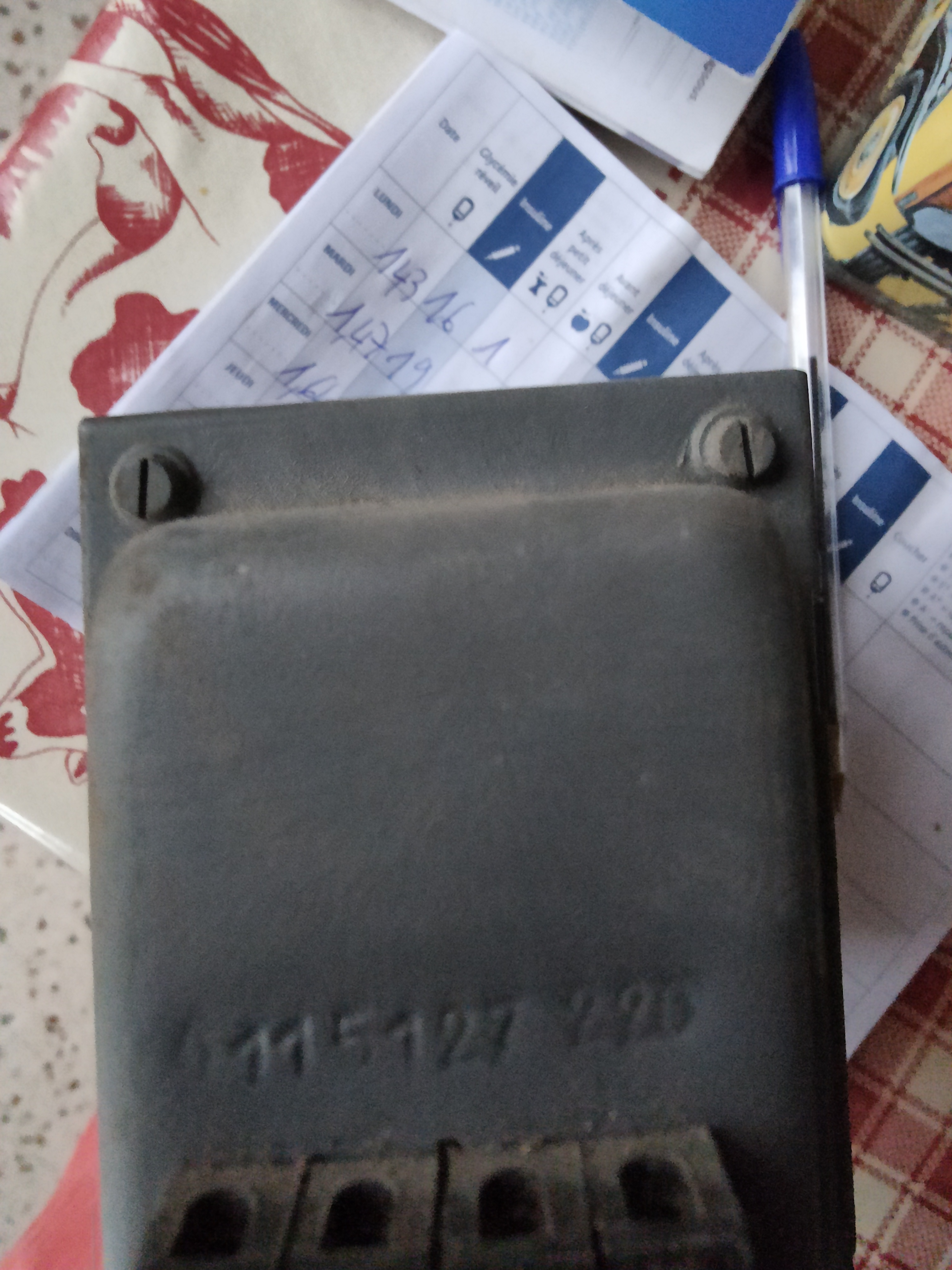 Transformateur 110/220v
