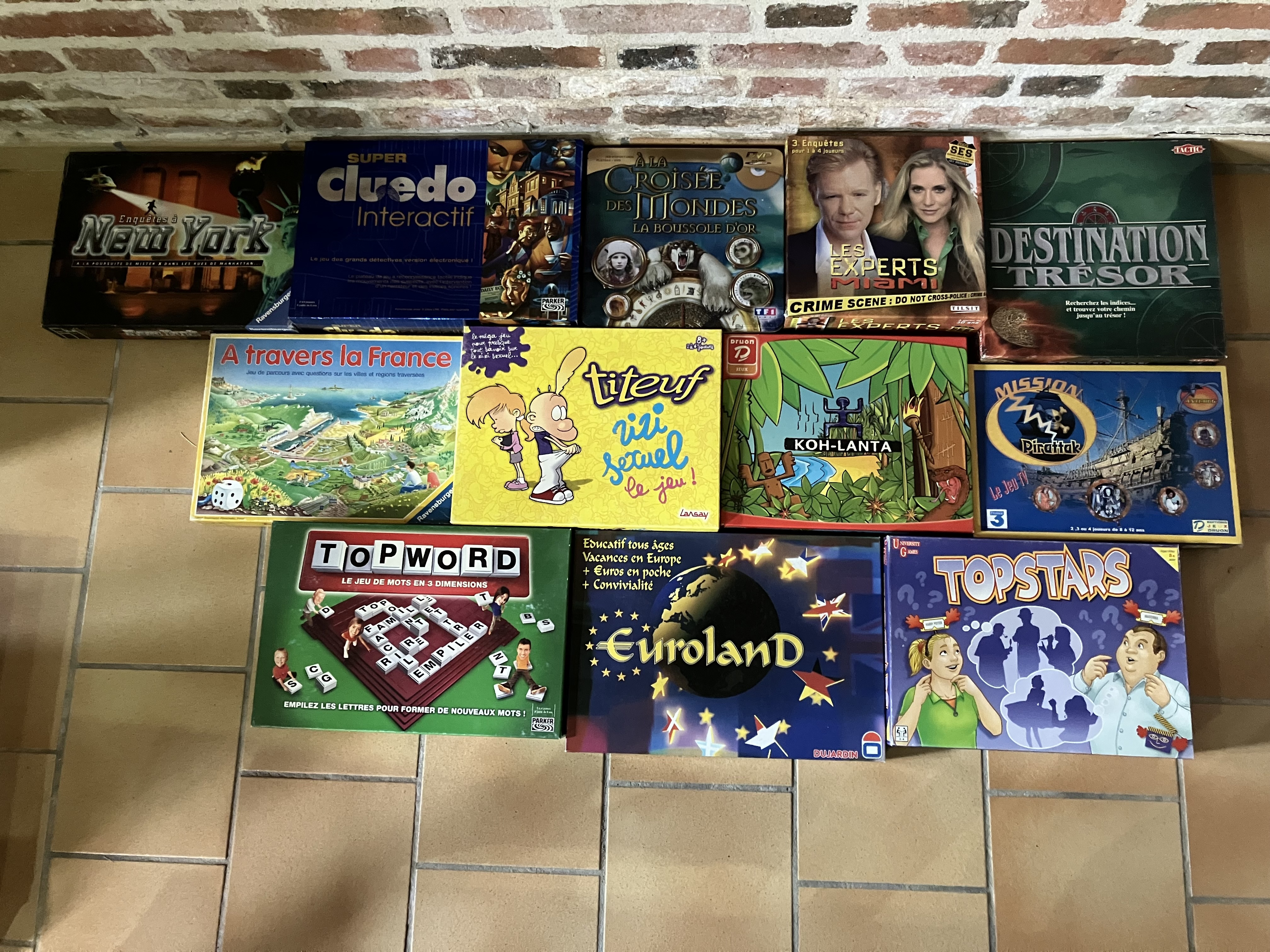 Jeux de sociétés