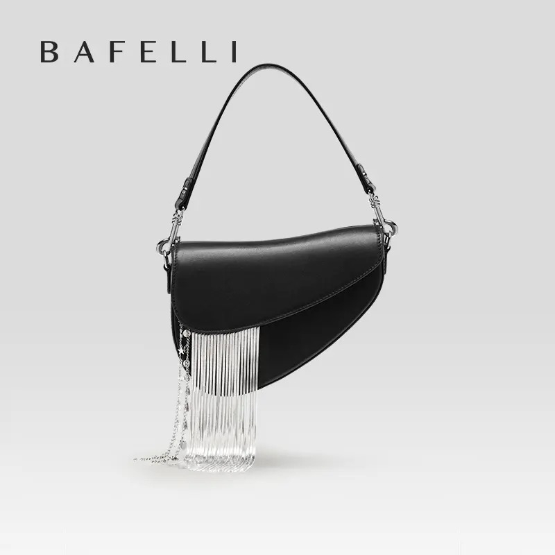 Sac à Main de Luxe pour Femmes en Cuir - Élégant, Unique, avec
Franges - Miniature 4