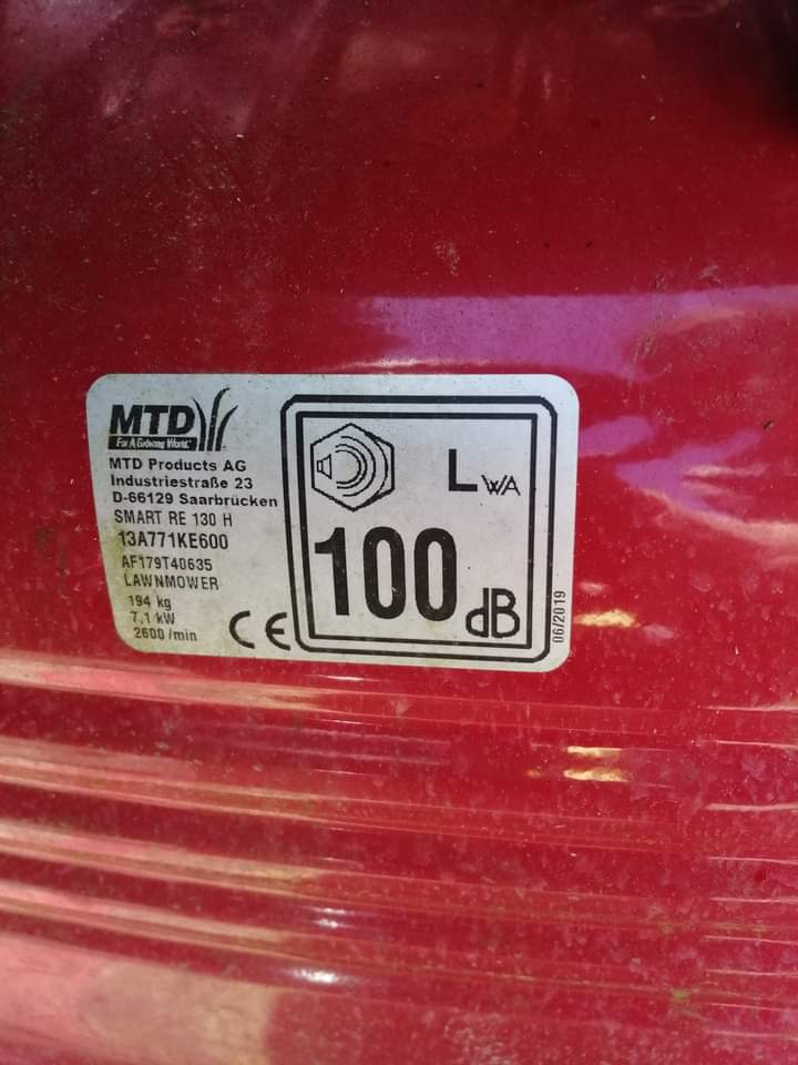 Tracteur tondeuse