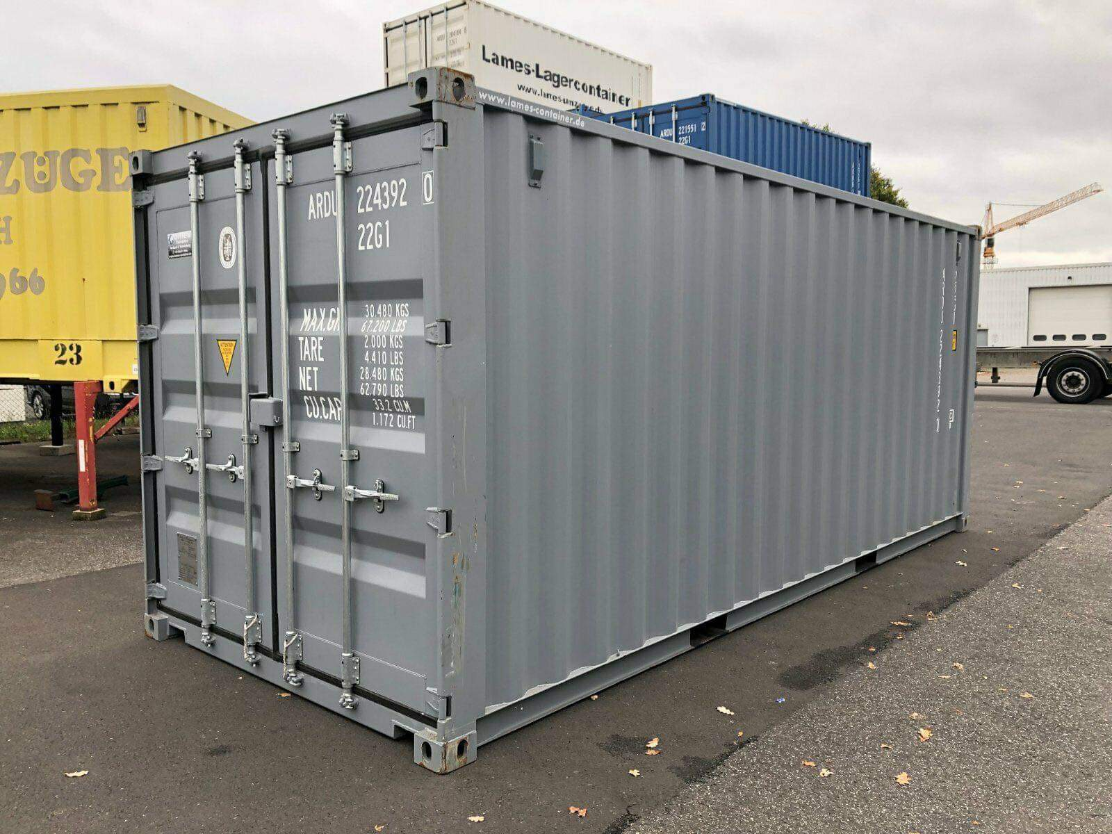 Box de stockage conteneurs maritimes