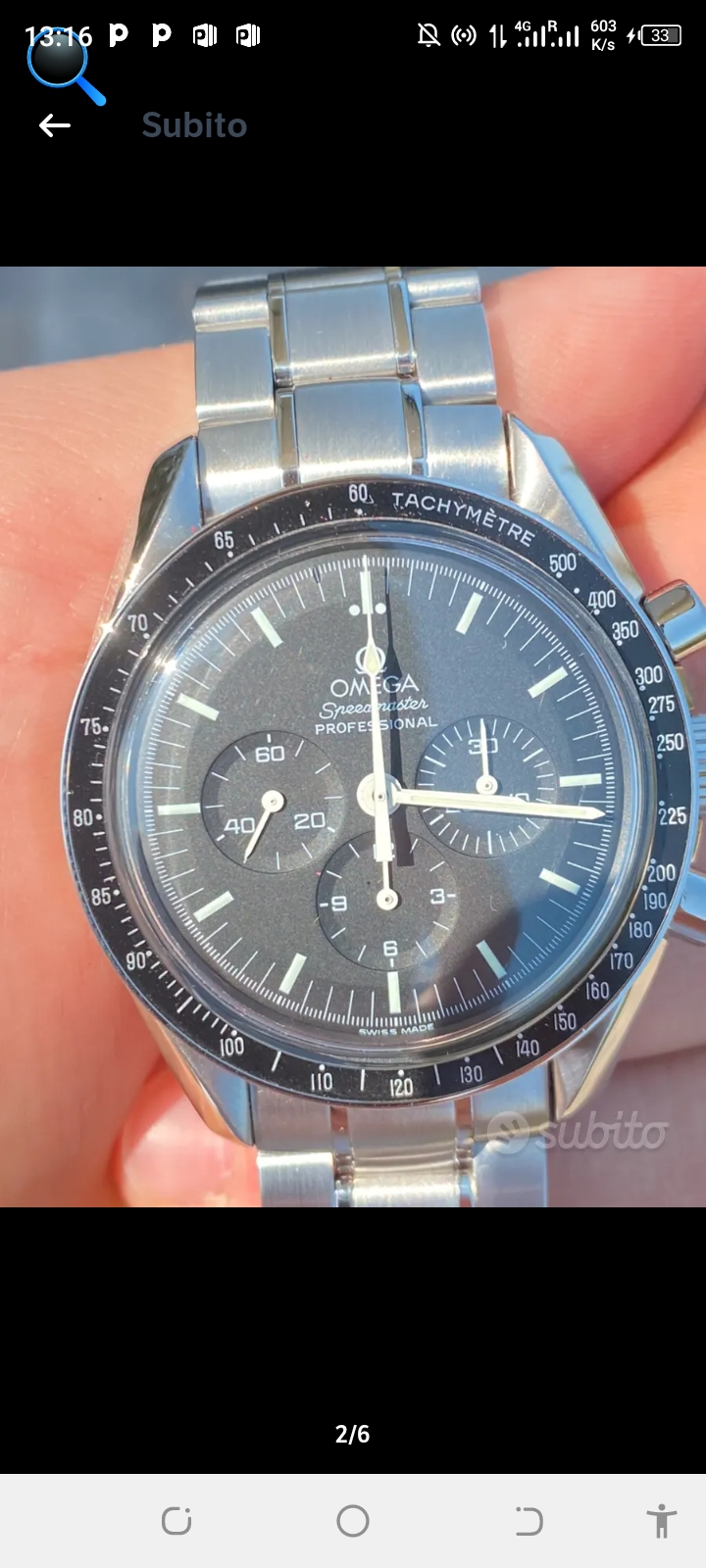 montre lunaire professionnelle omega speedmaster