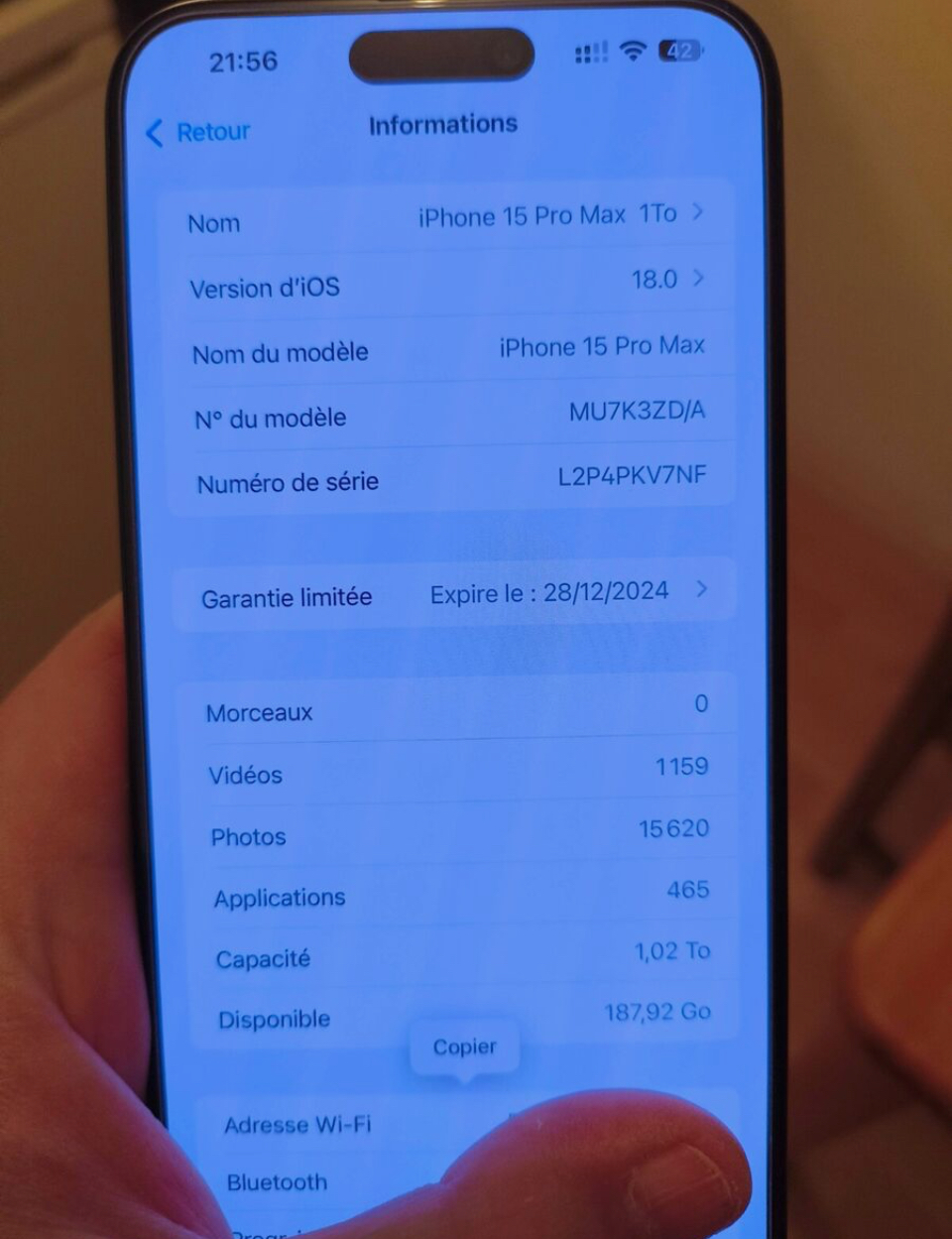 iPhone 15 Pro Max 1To - Miniature 5