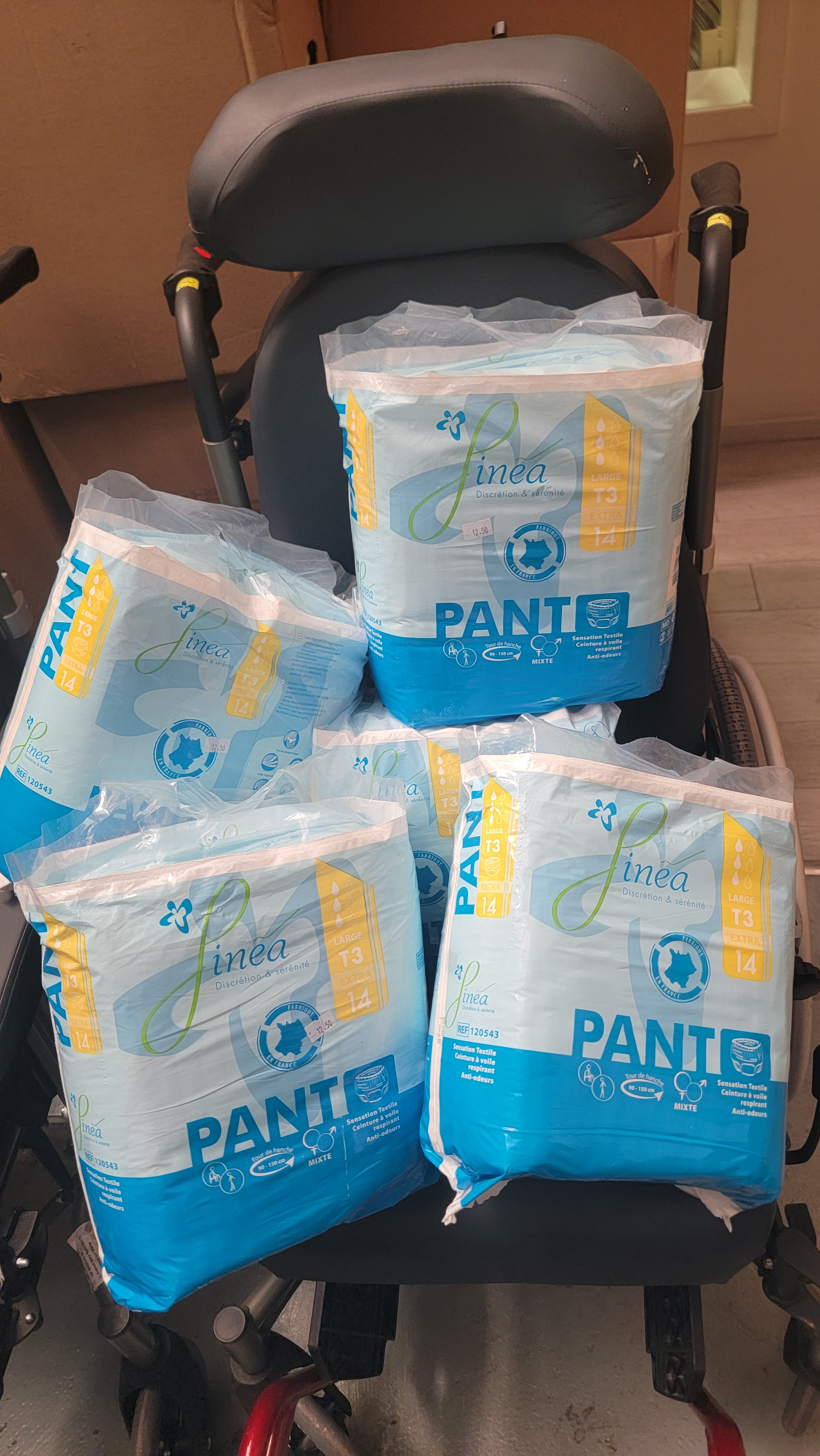 Protections pour incontinence, discrètes et confortables