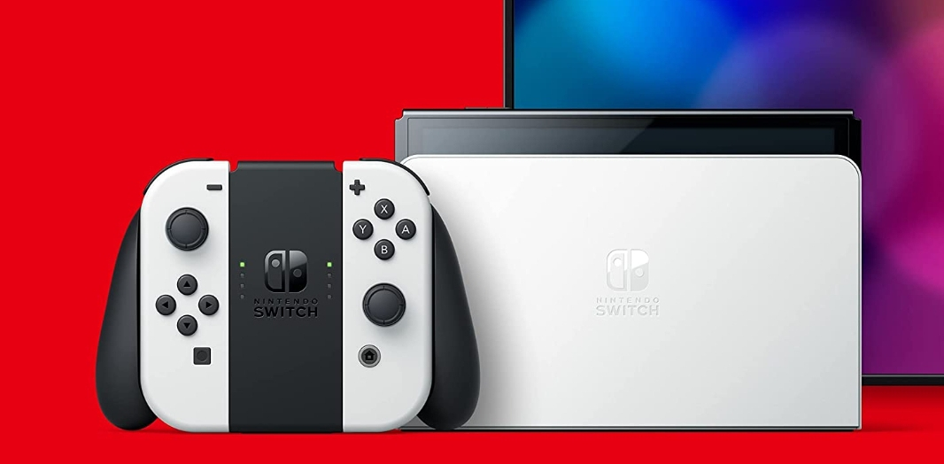 Nintendo Console  Blanches model oled - Miniature 2