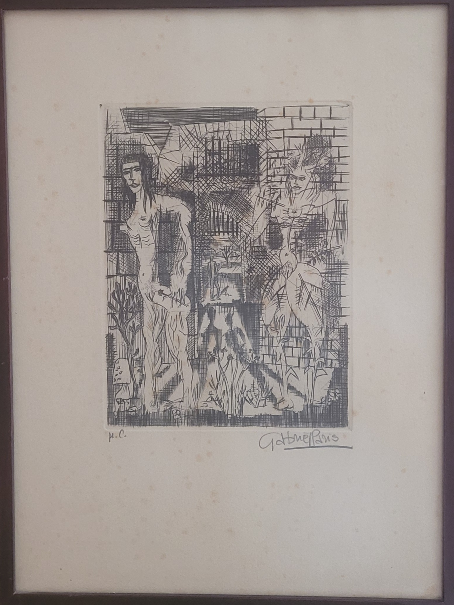Étude au crayon, Gabriel PARIS