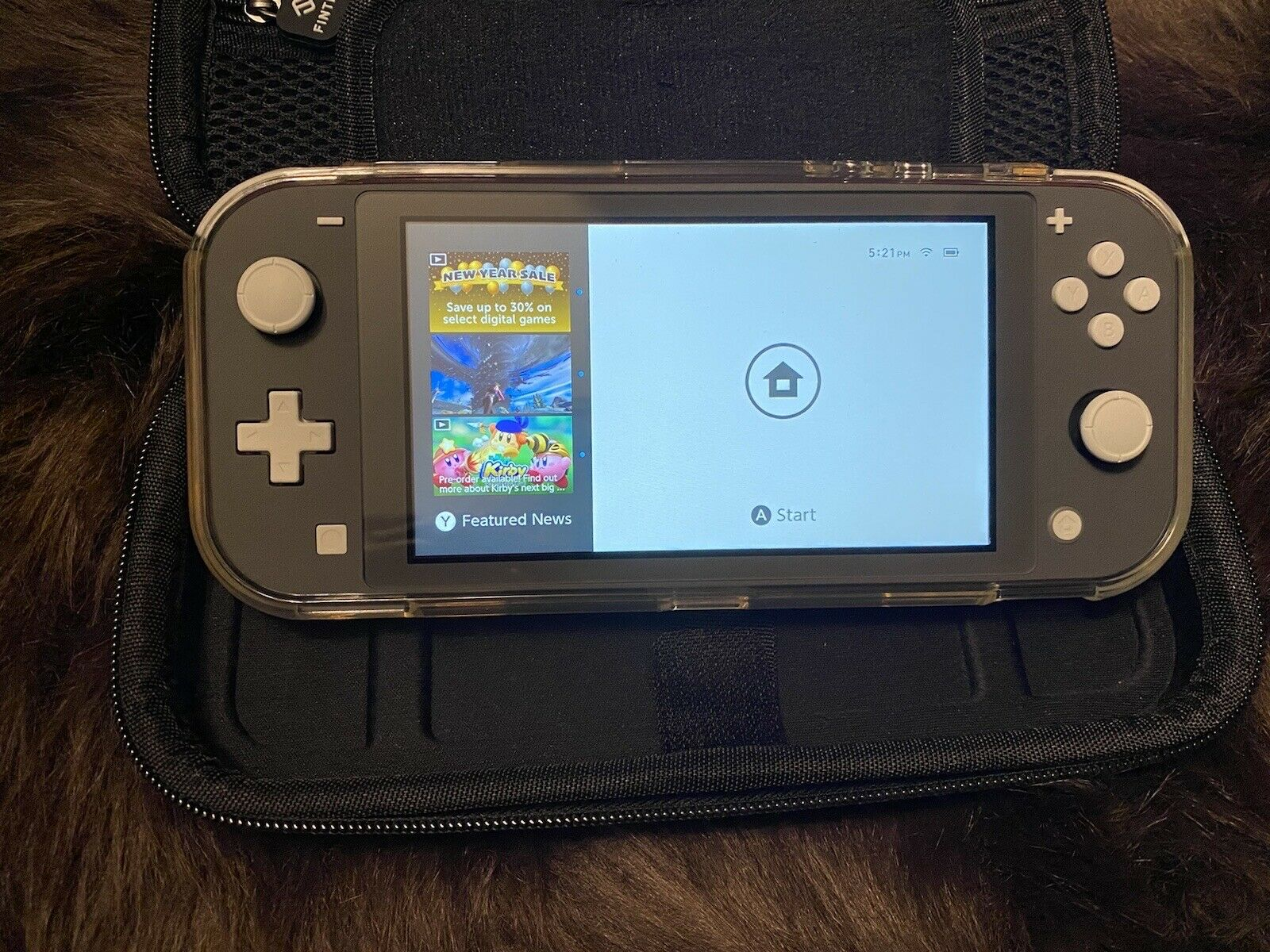 Nintendo Switch Lite-gris 32 go;
