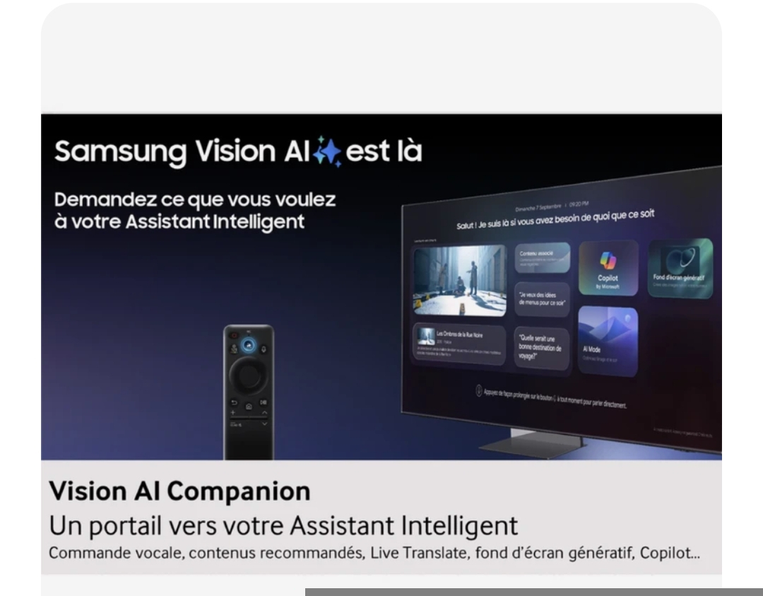 Téléviseur Samsung Neo QLED 8K 65" neuf - Miniature 2