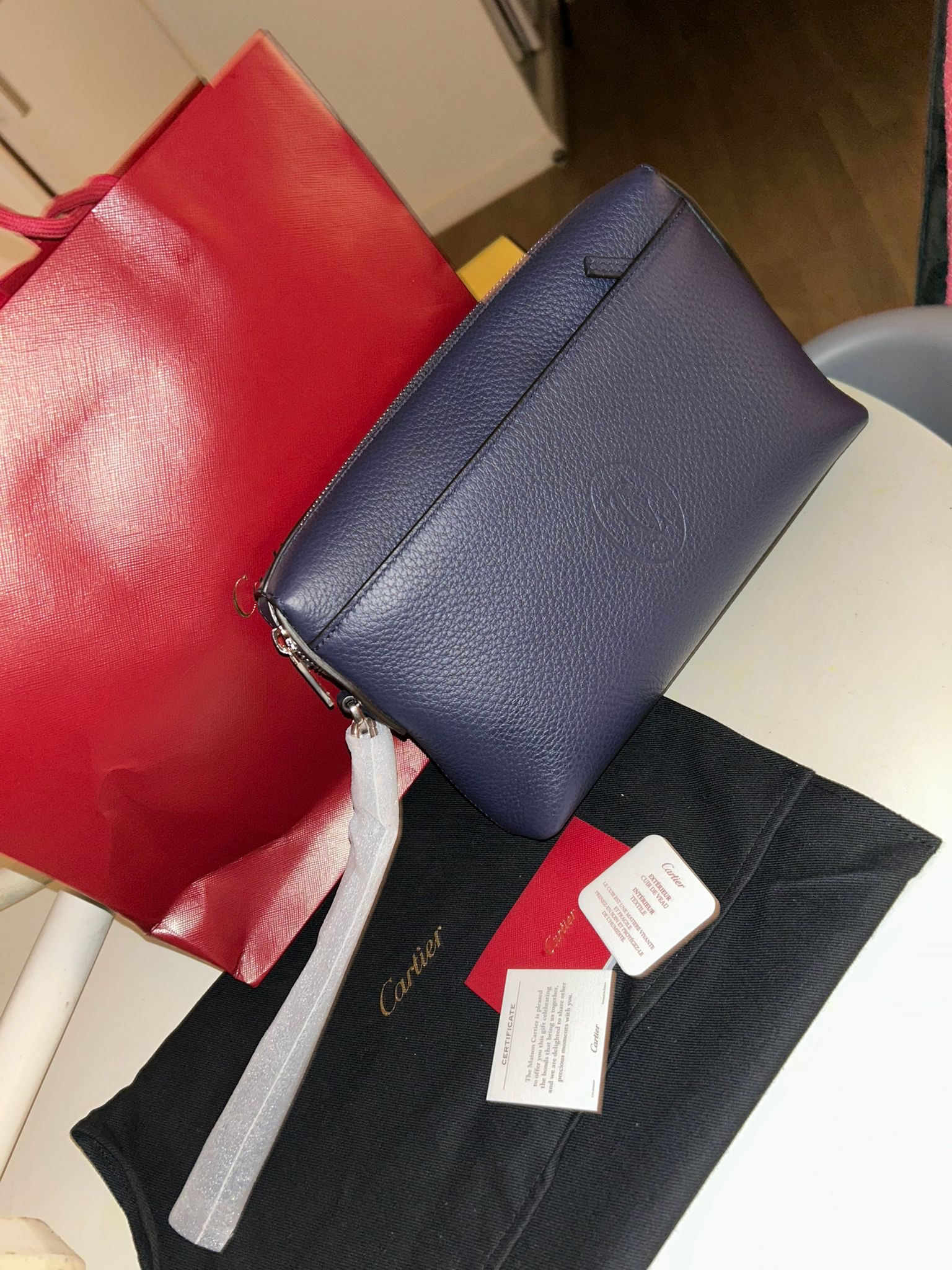 Pochette Cartier en excellent état - Miniature 3