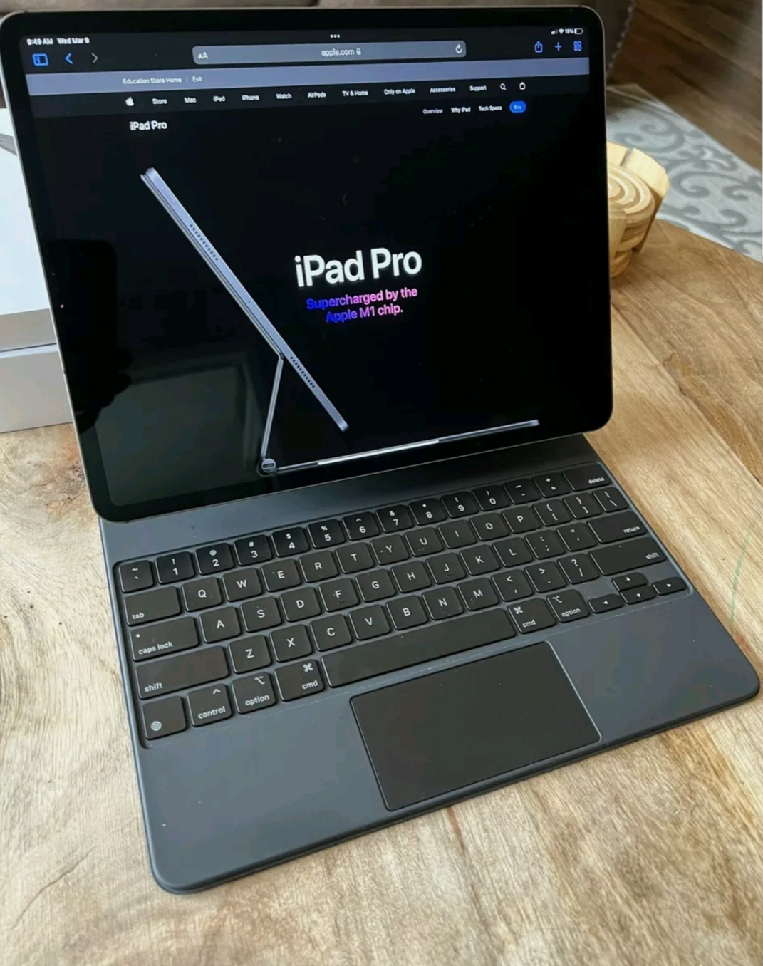 Apple iPad 12,9 Pro (5ème génération) ,Wifi+5G ,128gb de stockage