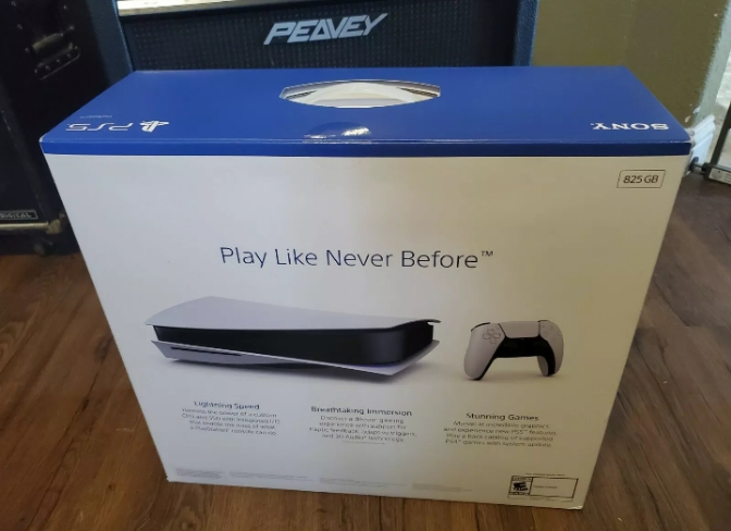 Console Sony PS5 Édition Blu-Ray - Blanche - Miniature 2
