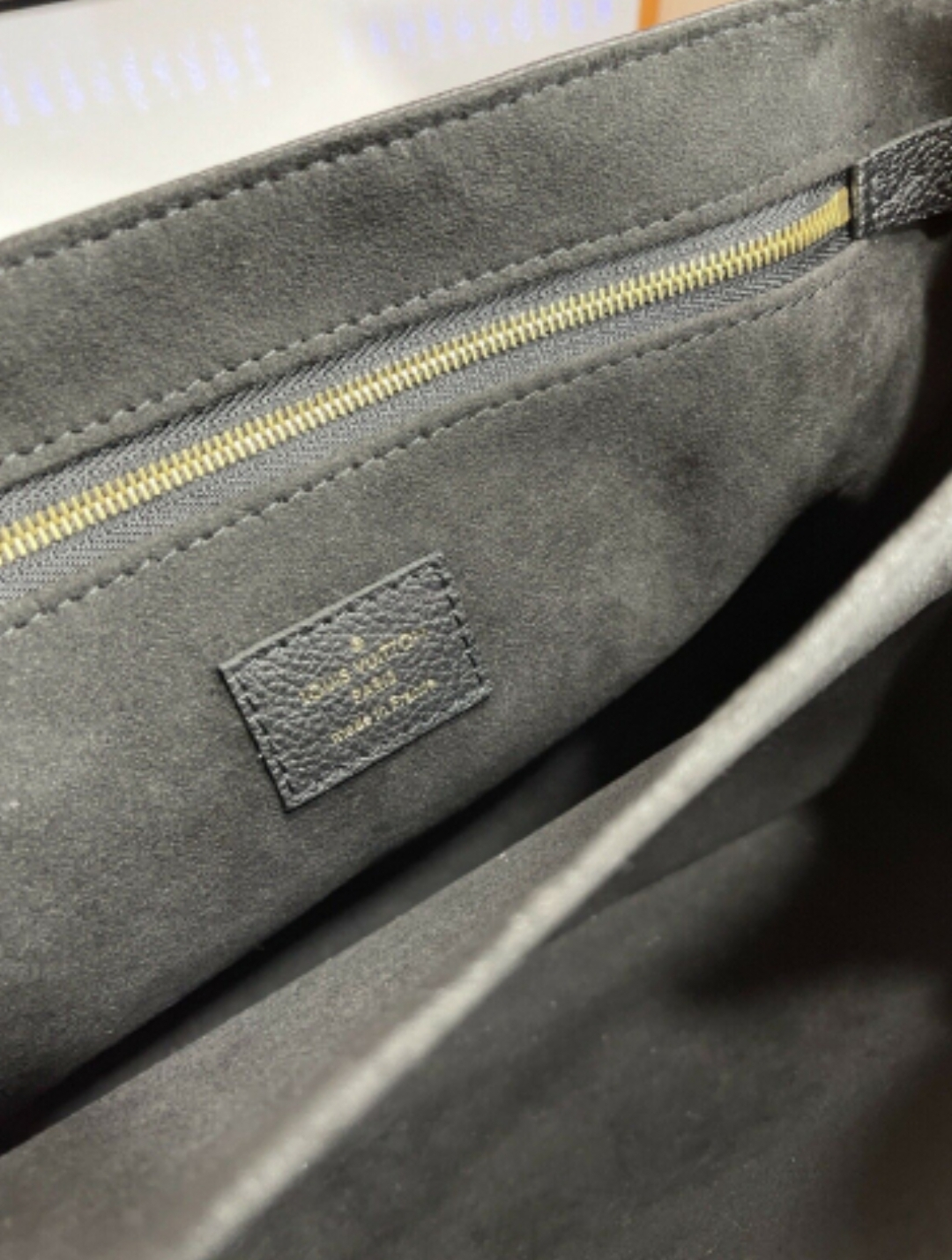 Louis vuitton bag metis black leather monogram-it bag