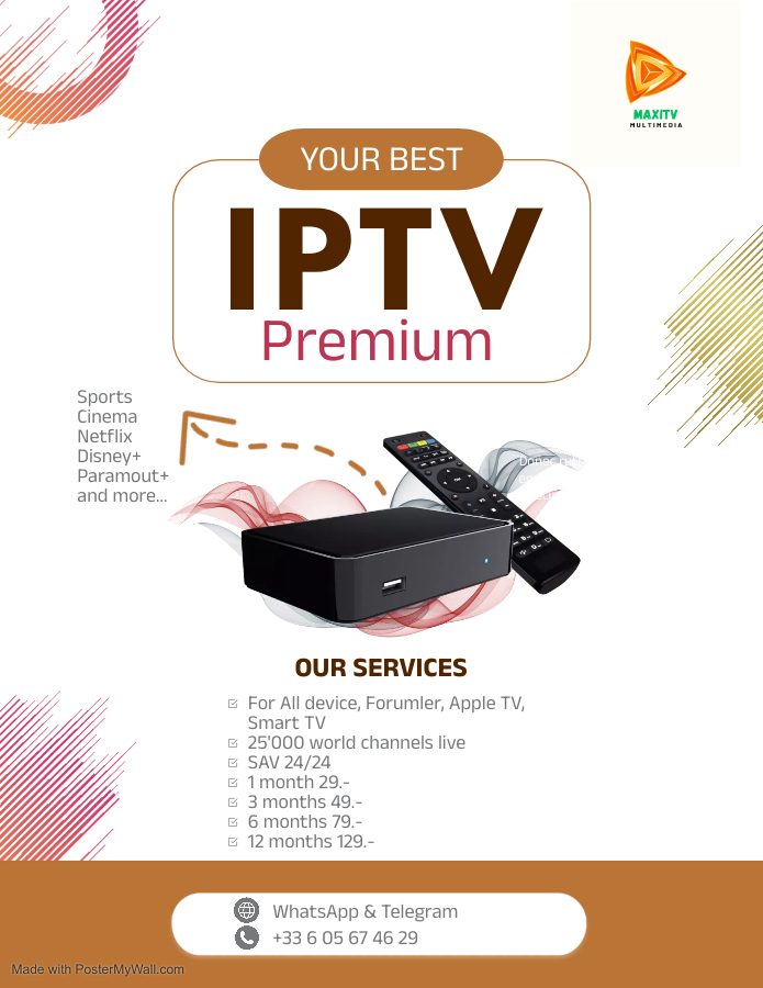 Abonnement I-P-T-V Premium