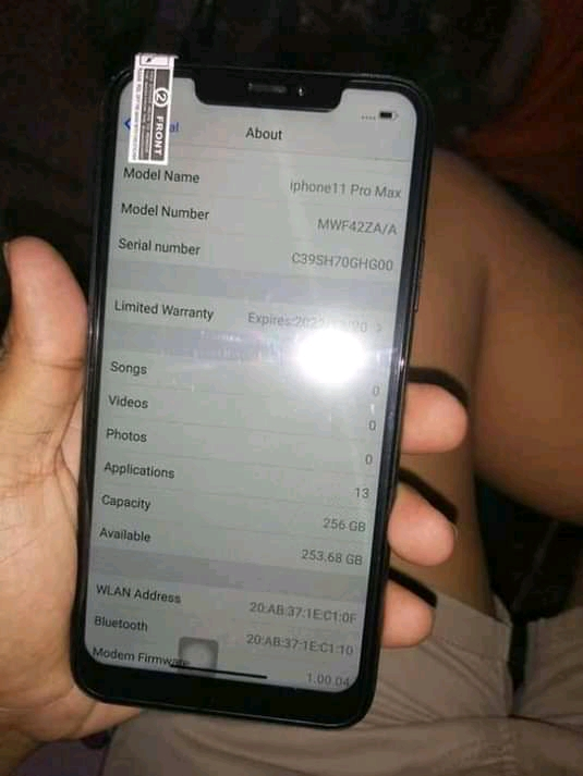 iPhone 11 pro max