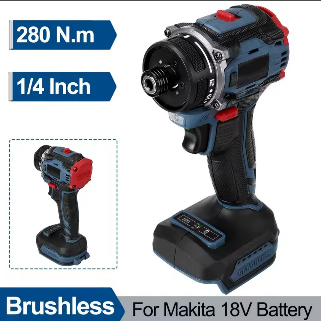 visseuse à choc compact et puissante compatible batterie Makita - Miniature 3