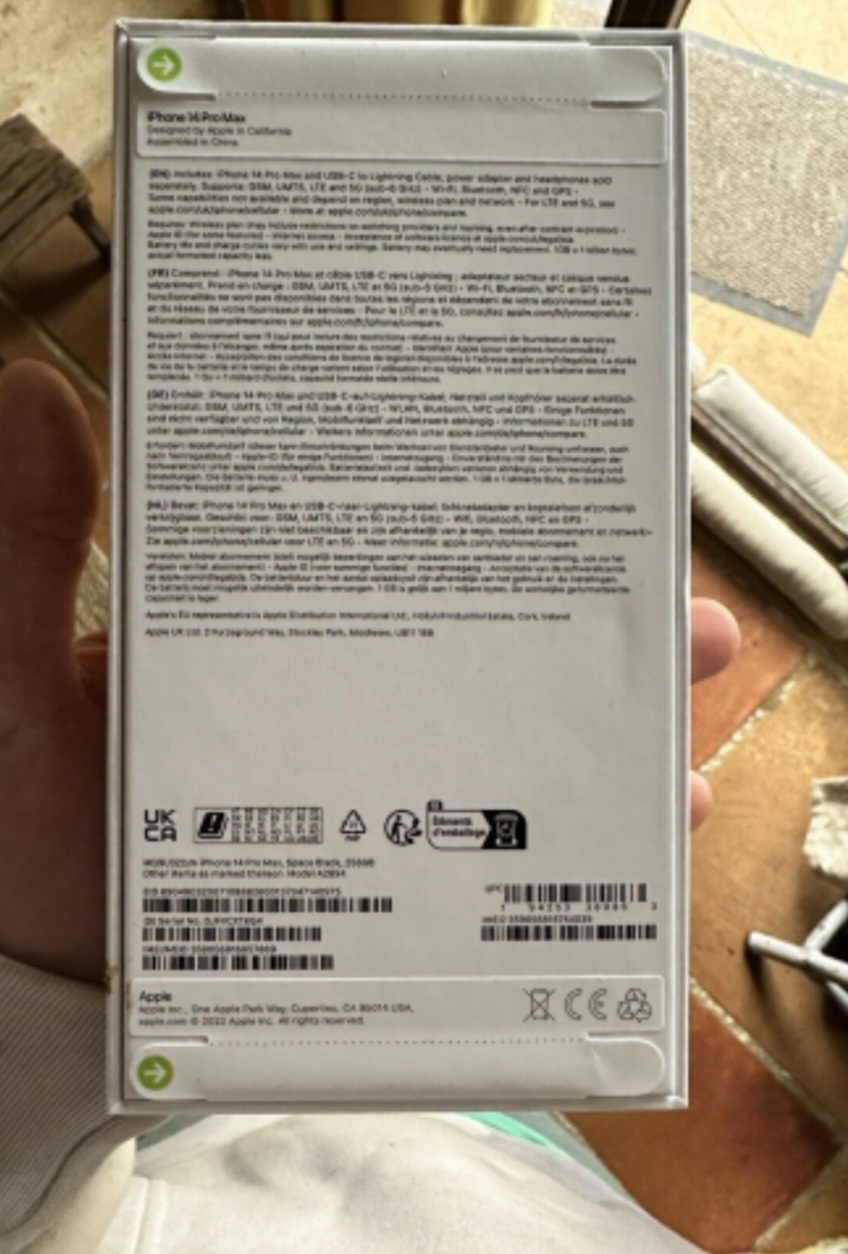 iPhone 14 pro max 256gb