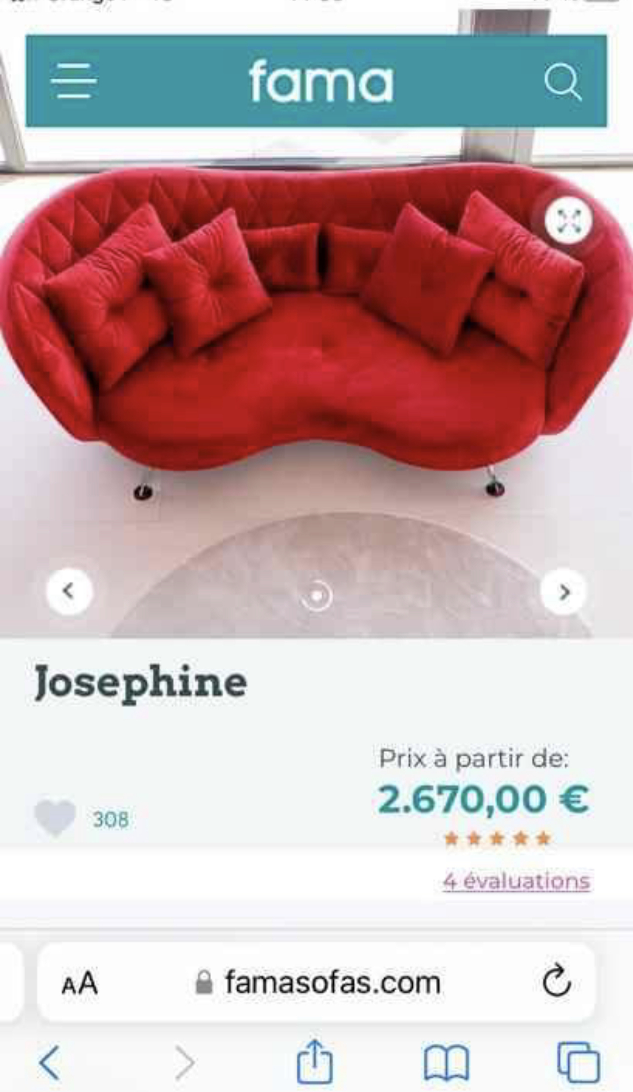Canapé fama