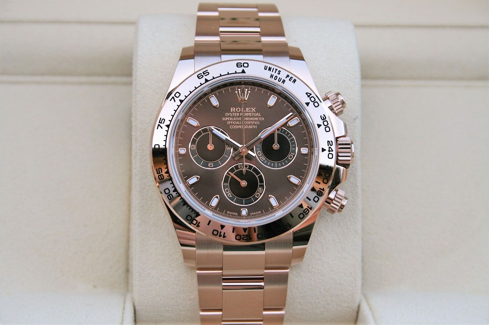 MONTRE COSMOGRAPHE ROLEX 116505 DAYTONA 18K RG - Miniature 2