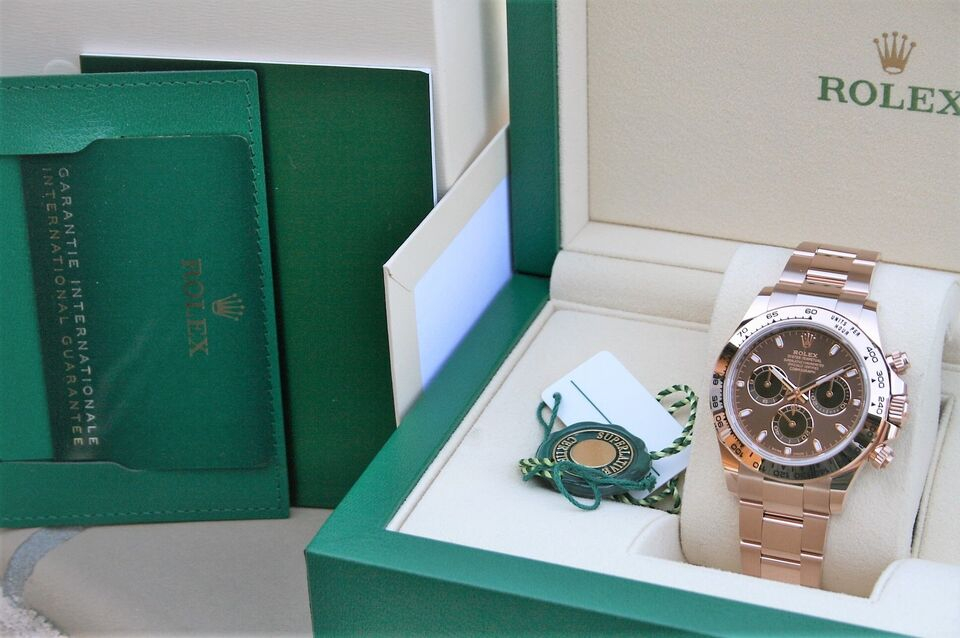 MONTRE COSMOGRAPHE ROLEX 116505 DAYTONA 18K RG - Miniature 3