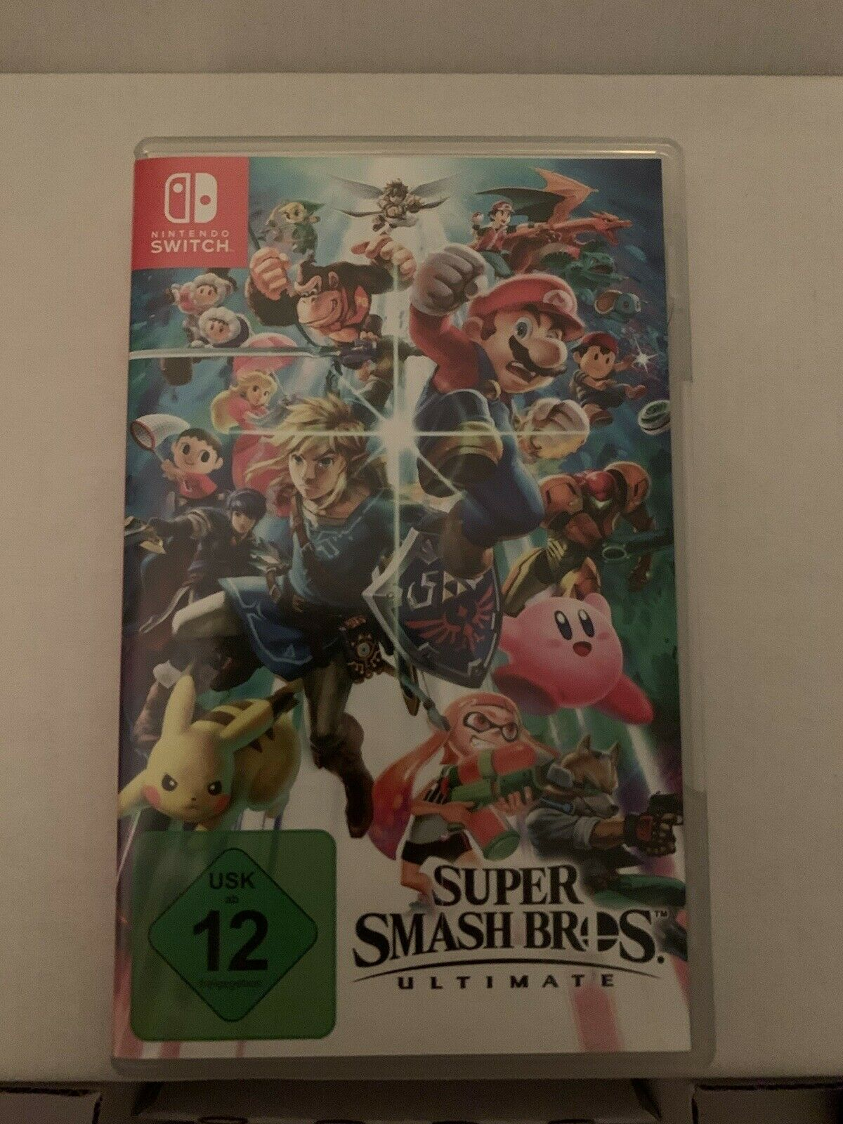 Console Nintendo Switch avec Joy-Con - Rouge fluo/Bleu fluo/Gris - Miniature 3