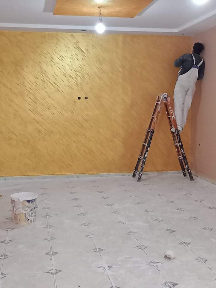 Placoplâtre et la peinture