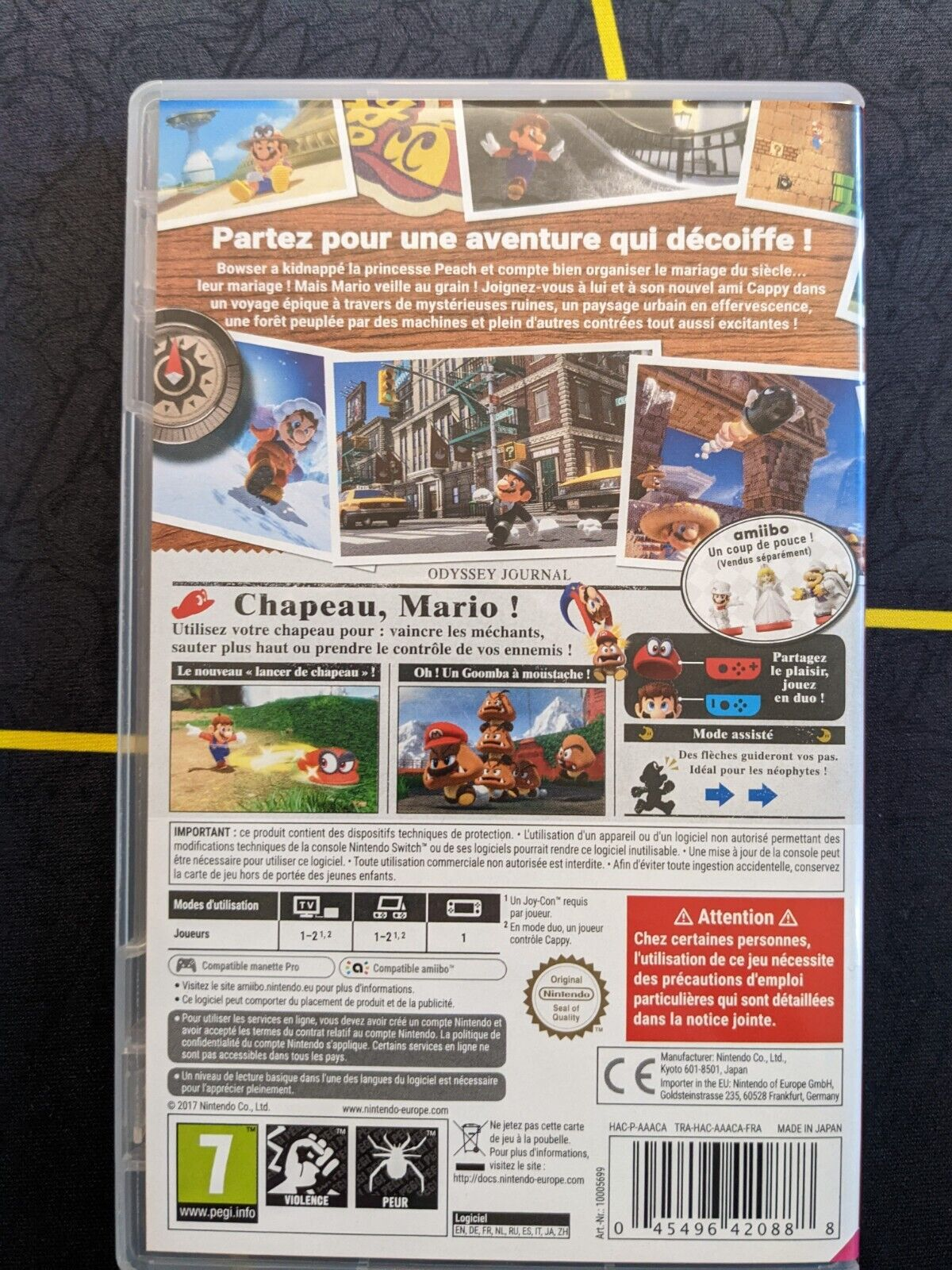 Switch Super Mario ODYSSEY