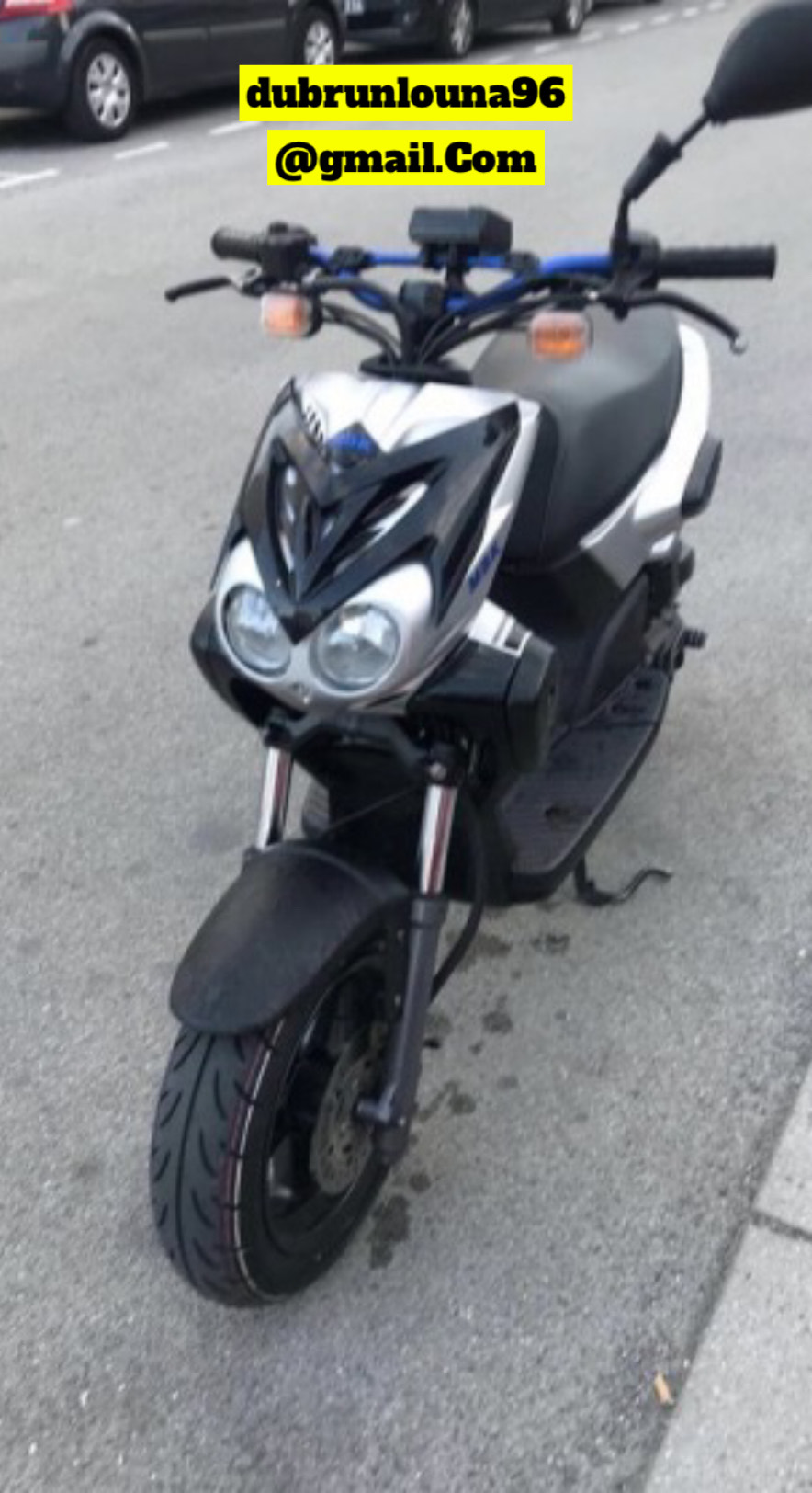 Scooter MBK stunt