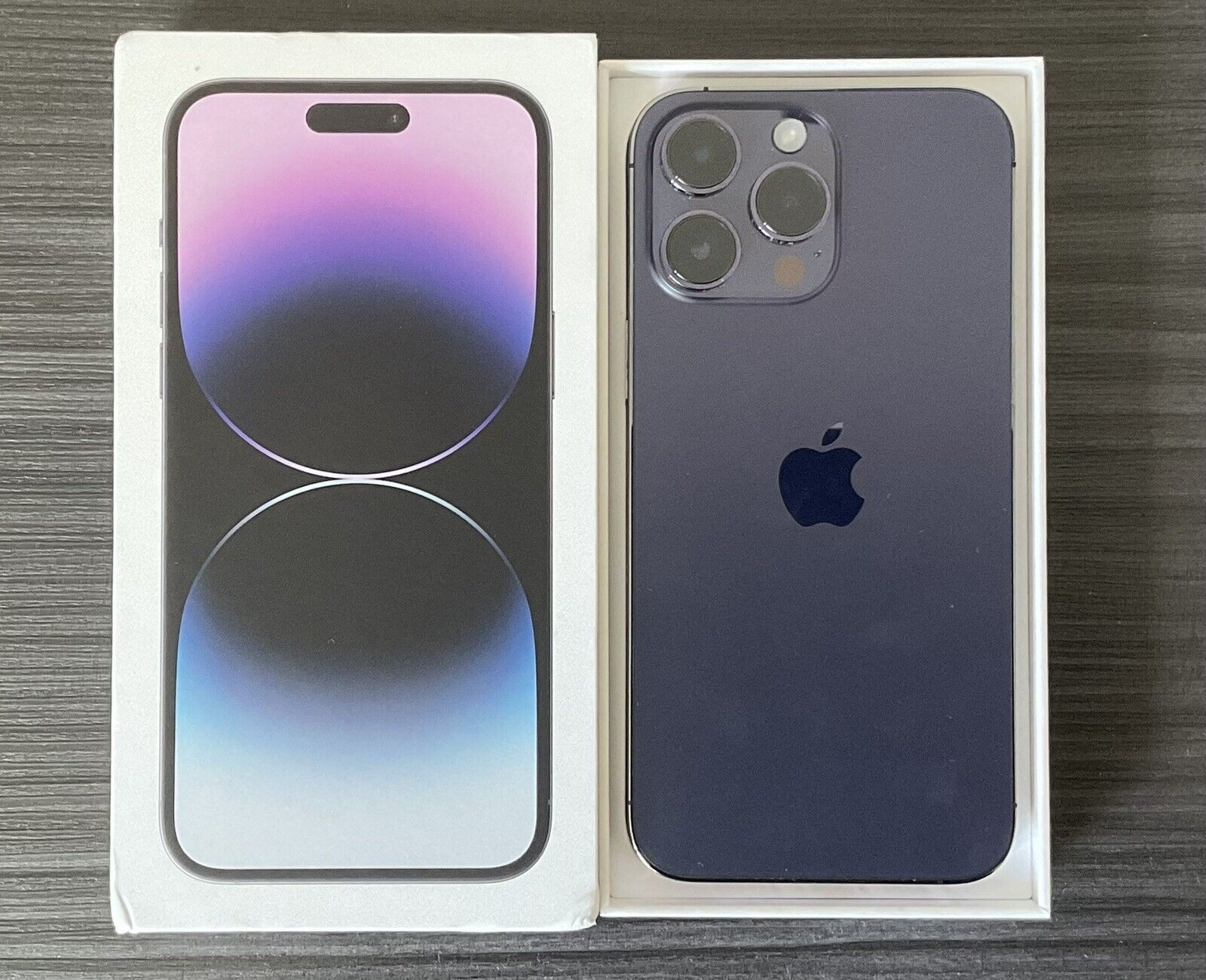 Apple iPhone 14 Pro Max Deep Purple 128 Go débloqué - État impeccable