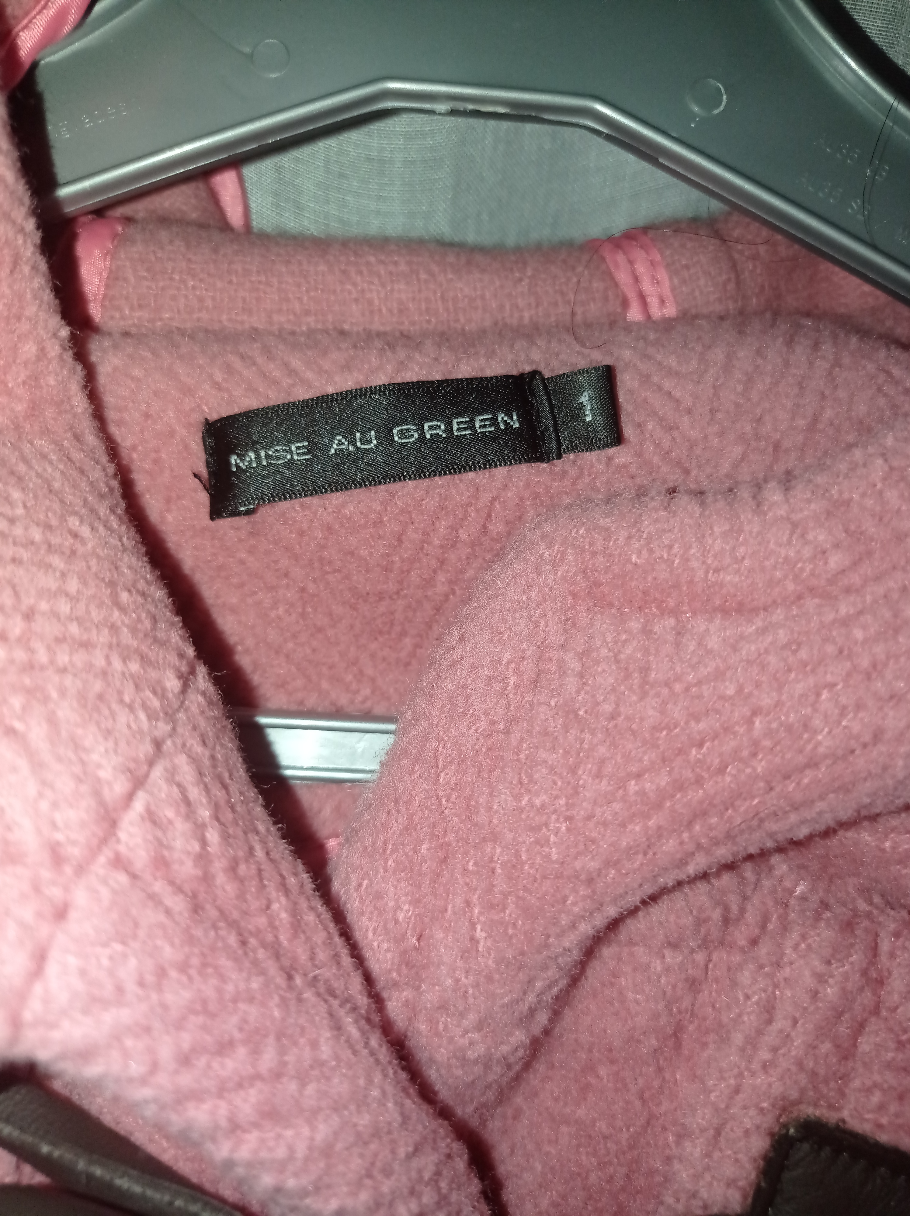 Manteau rose