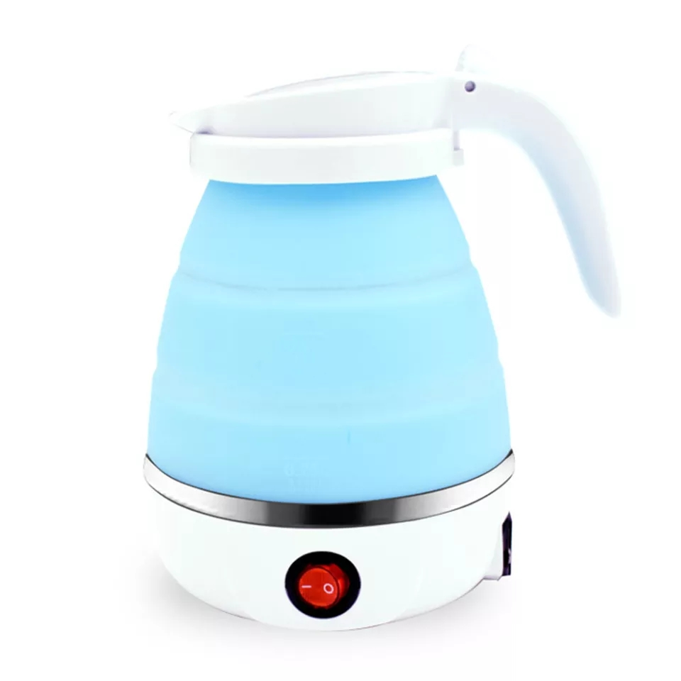 Mini bouilloire électrique pliable en silicone