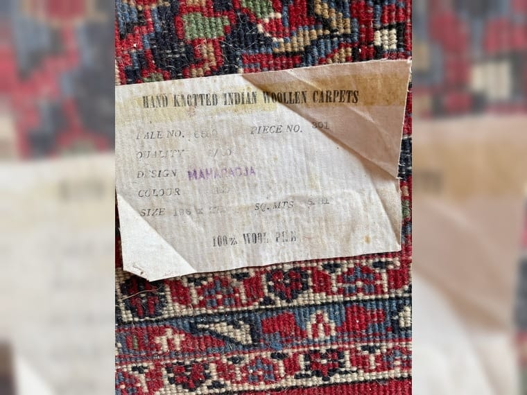 2 tapis orientaux de très haute qualité et authentiques avec certificat