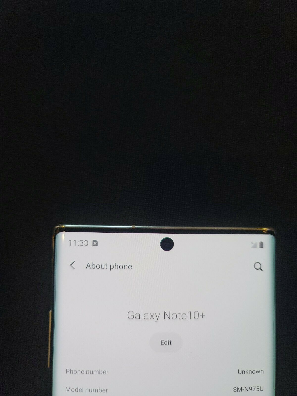 Original Samsung galaxy Note 10+ Plus N975U 256GB Verizon - Miniature 3