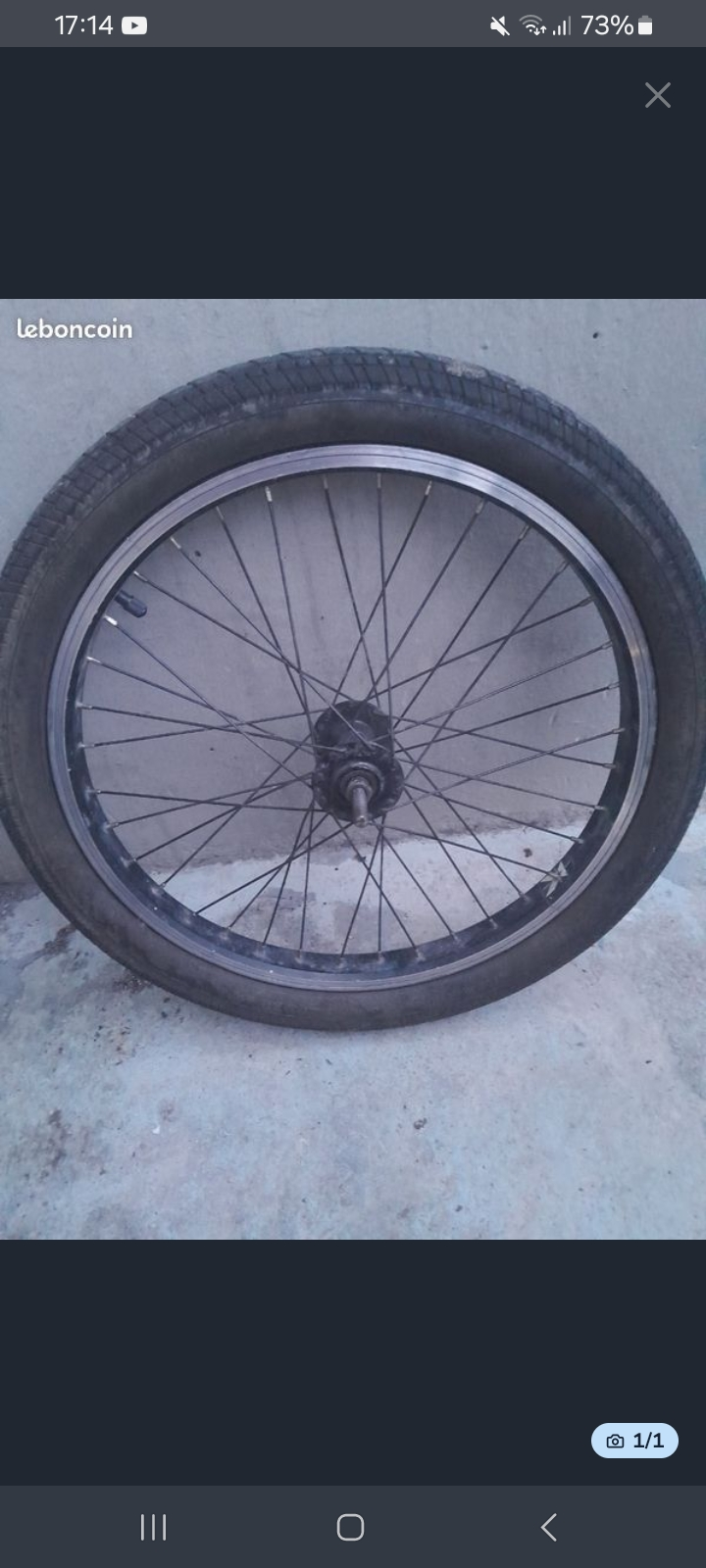 Roue de BMX de haute qualité