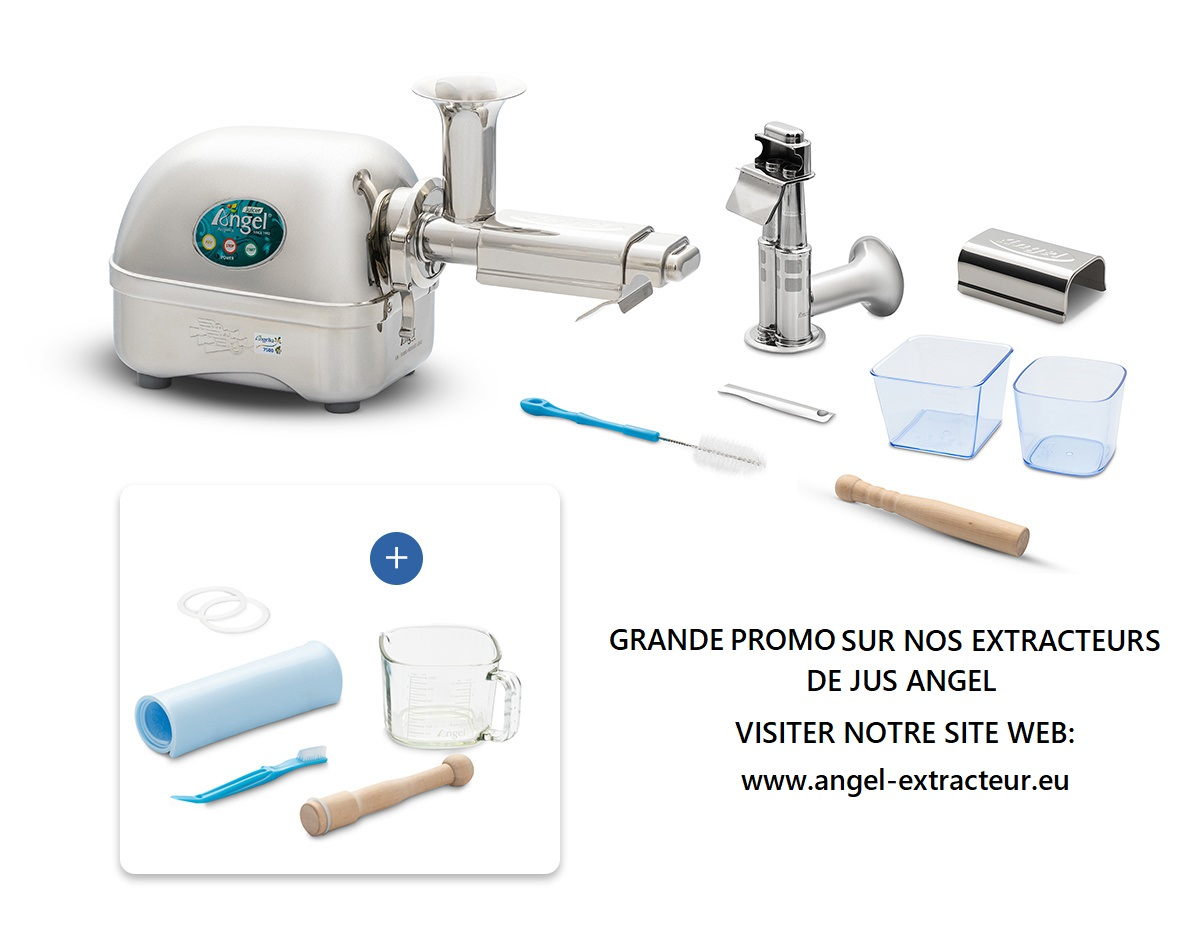 Grande promo sur nos extracteurs de jus Angel