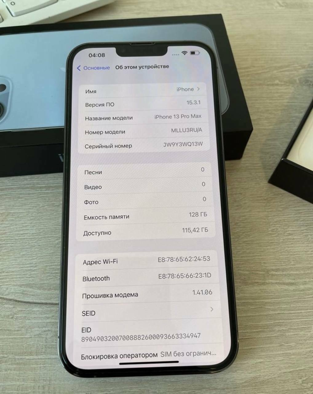 iphone 13 Pro max 128G