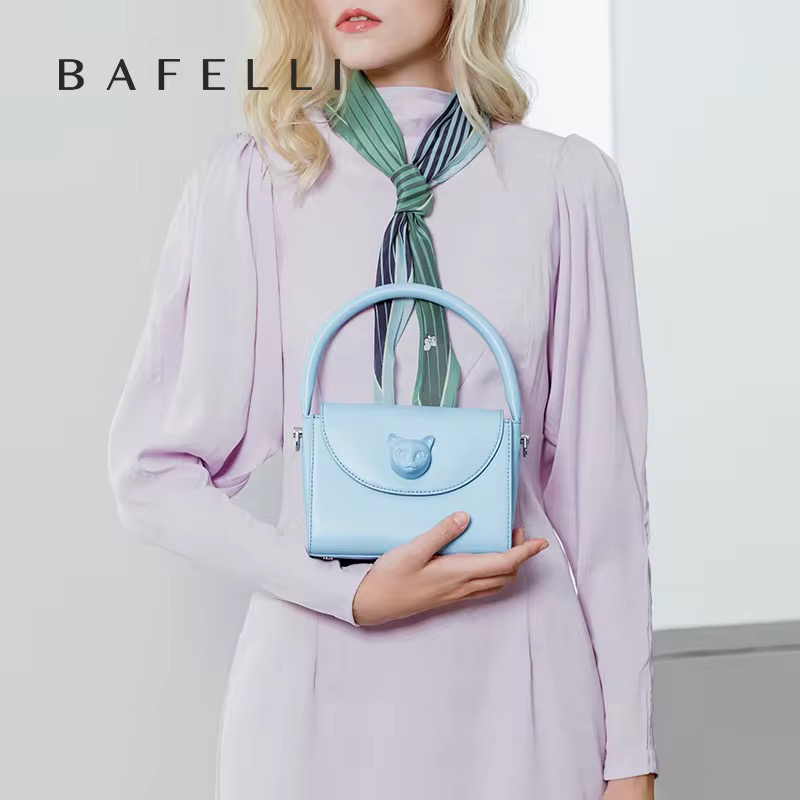 Sac Bandoulière à la Mode, Design Style Chat en Cuir - Miniature 4