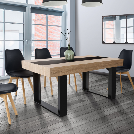 Table chaises pour salon