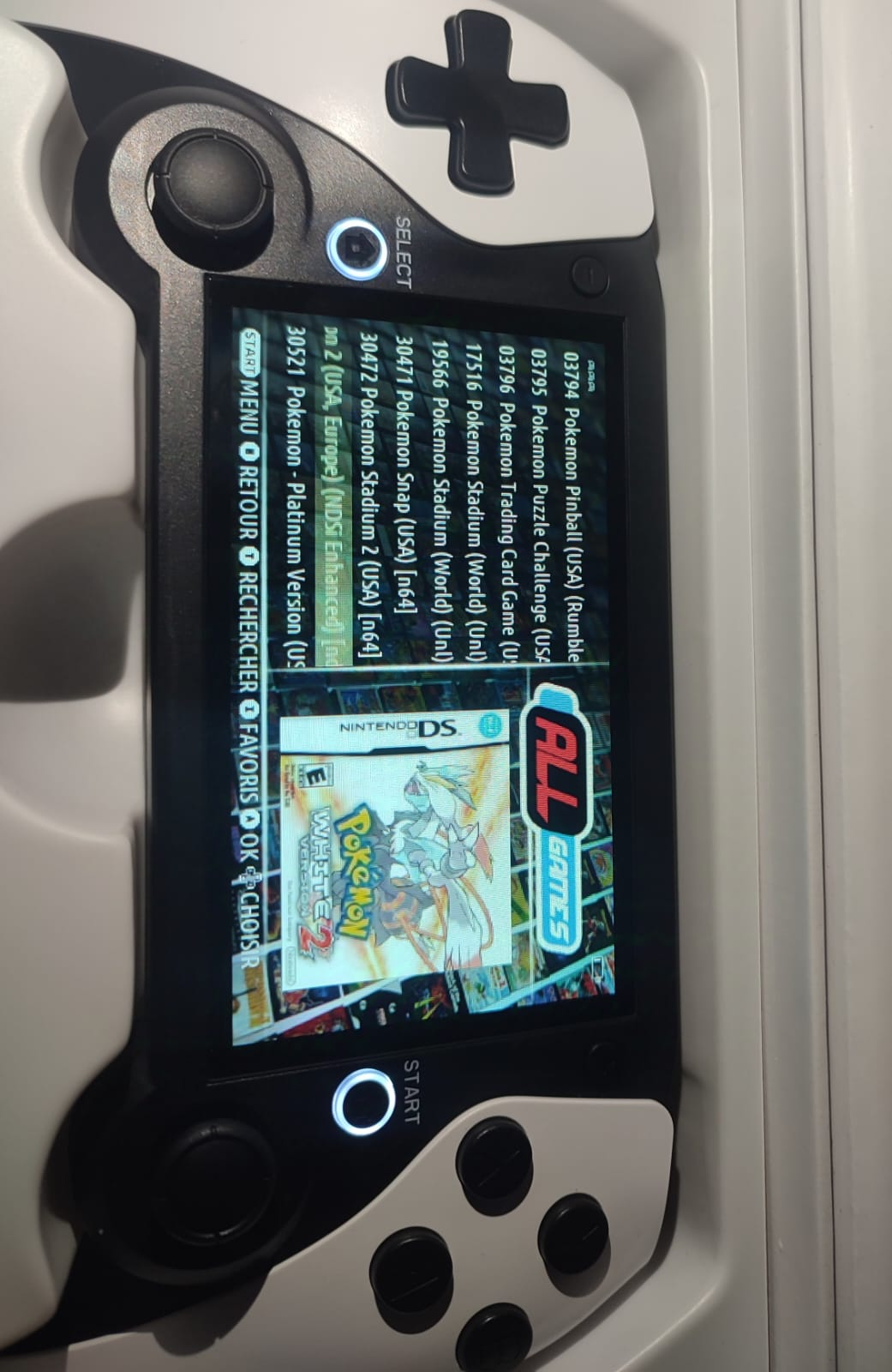 Console portable de jeux rétro avec plus de 4000 jeux - Miniature 2