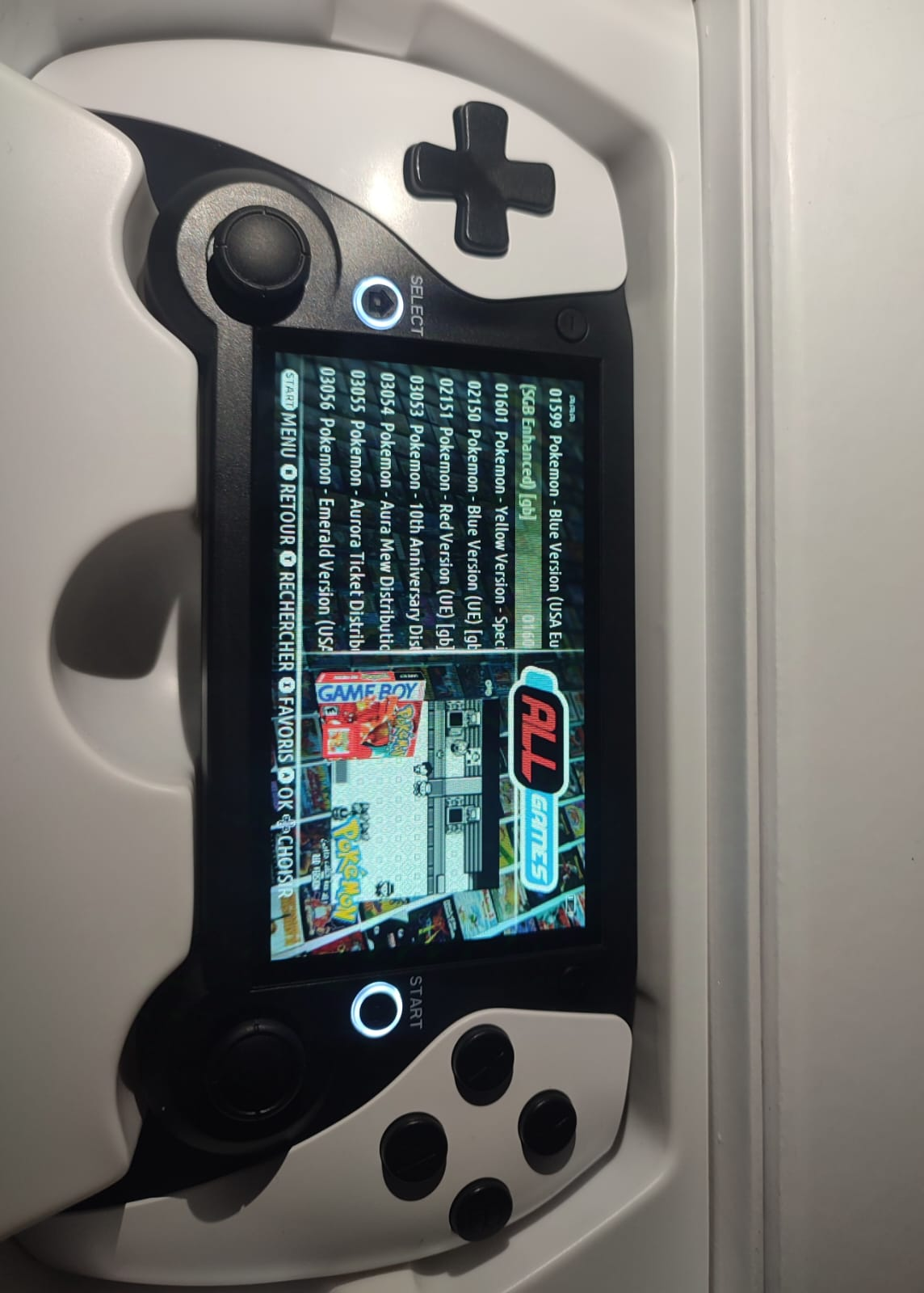 Console portable de jeux rétro avec plus de 4000 jeux - Miniature 5