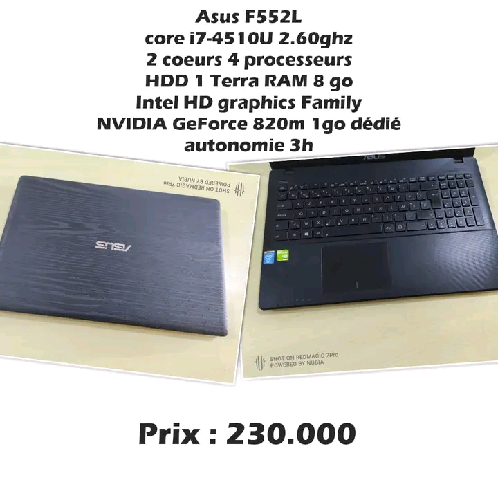 Vente PC Asus