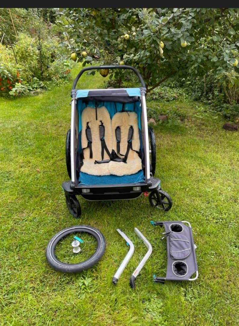Remorque chariot thule