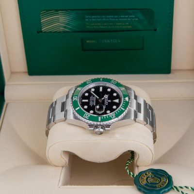 Rolex Submariner 126610LV Montre unisexe 41 mm avec cadran noir en acier
