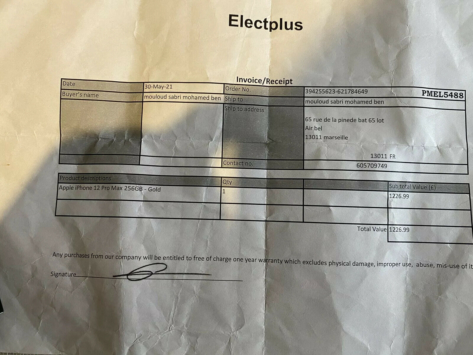 Iphone 12 pro max