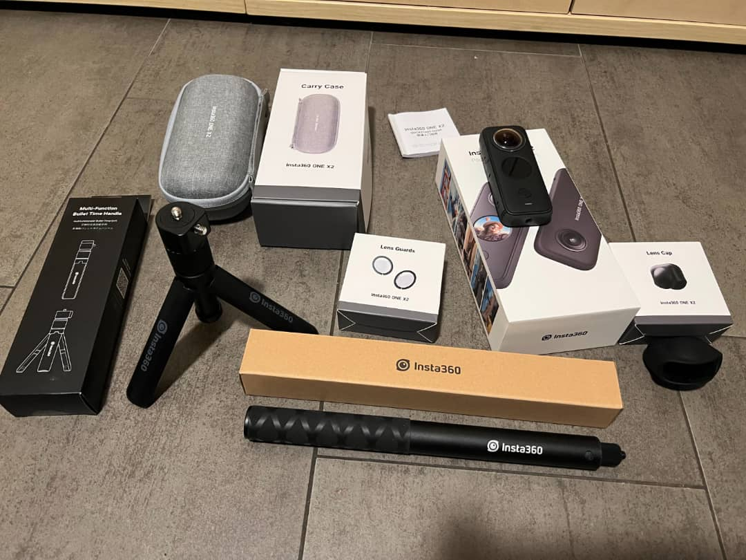insta 360 one x camera