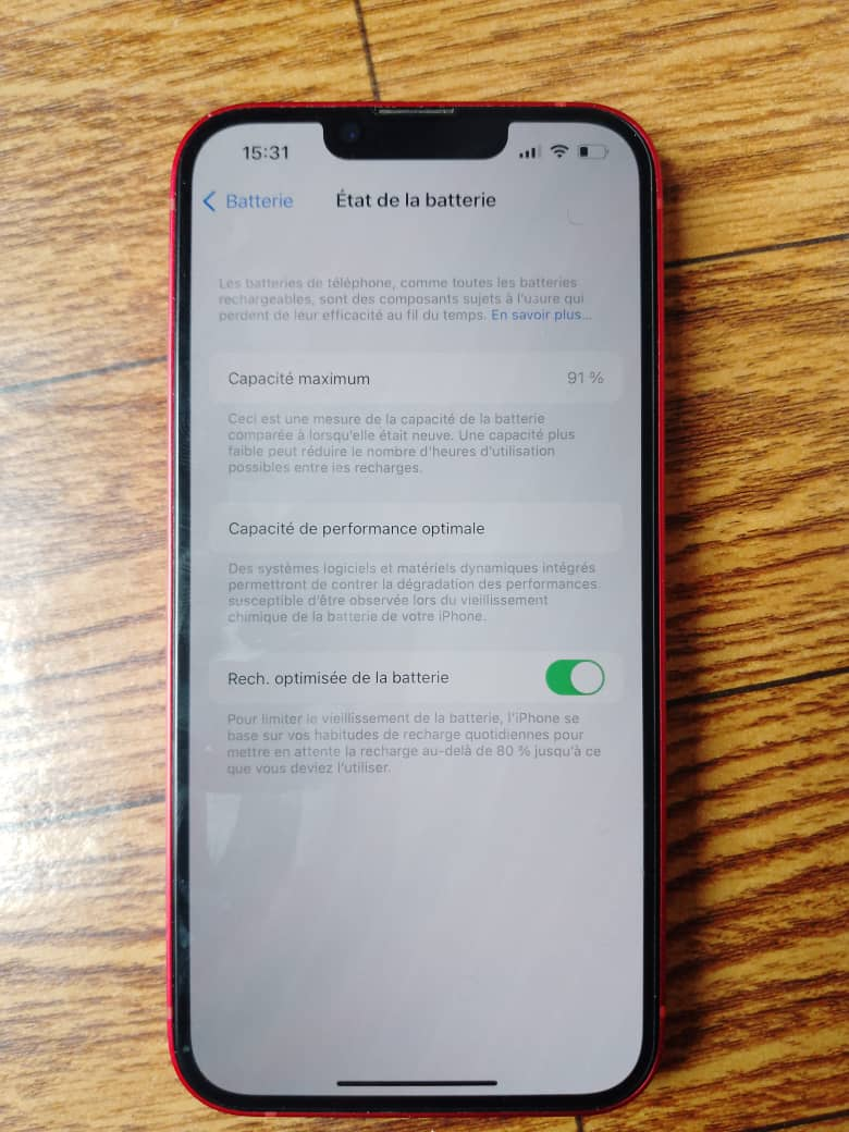 Iphone 13 avec accessoires