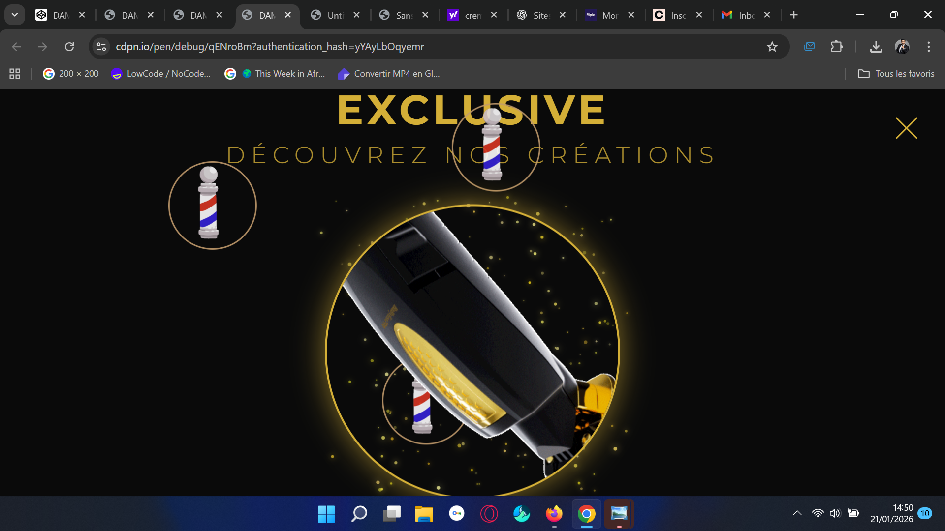 Agence Web 3D Immersif Clé en Main pour Barbiers - Miniature 3