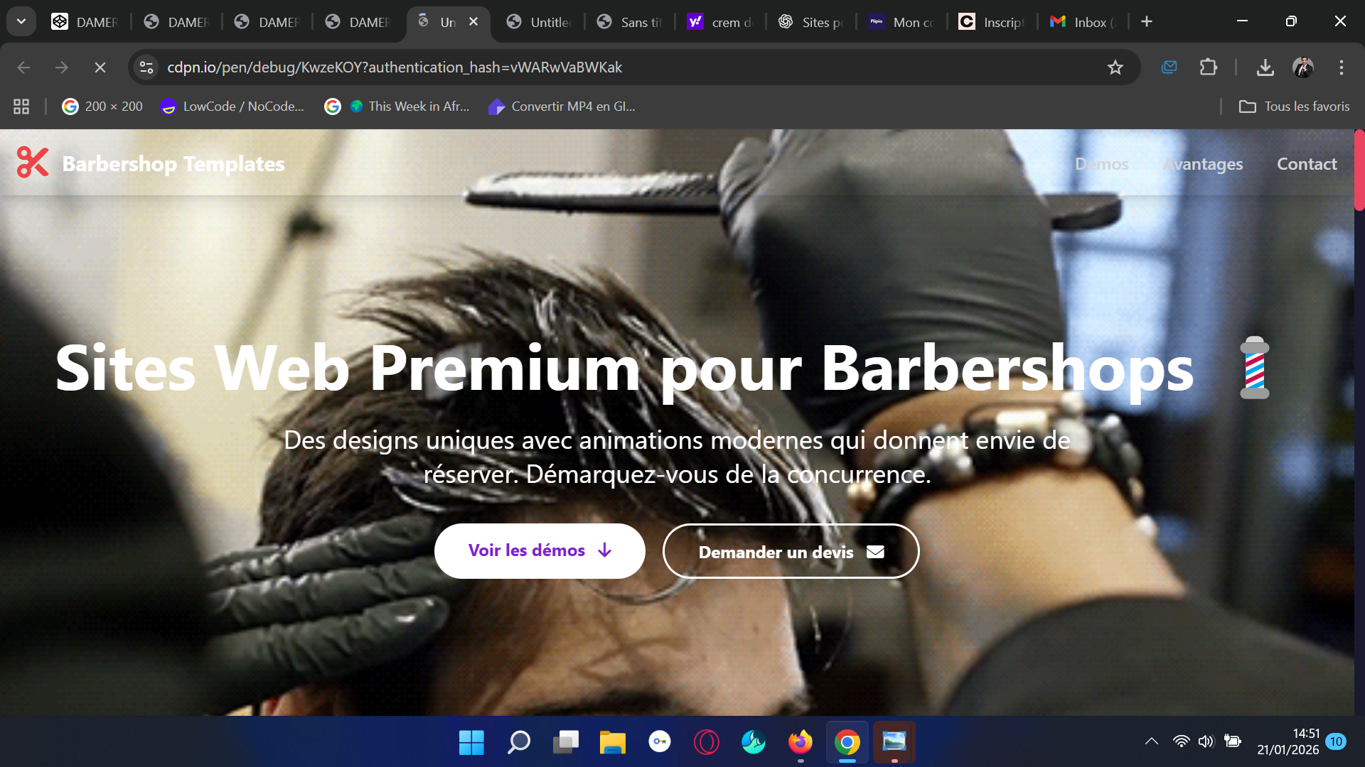 Agence Web 3D Immersif Clé en Main pour Barbiers - Miniature 2