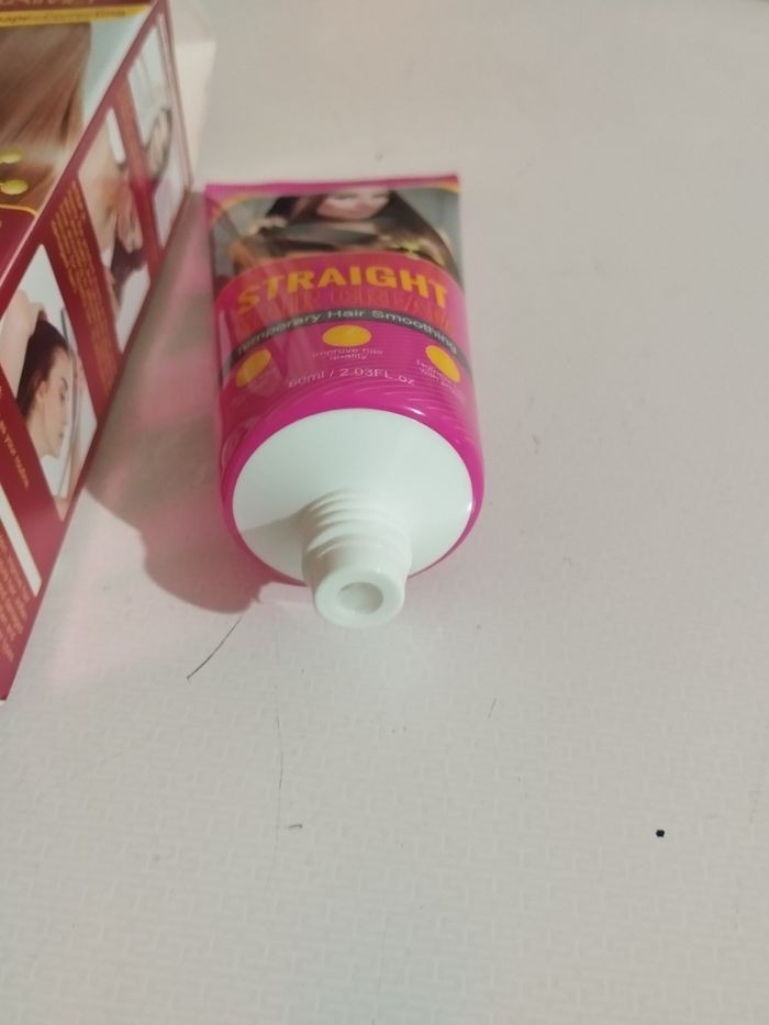Crème lissante cheveux