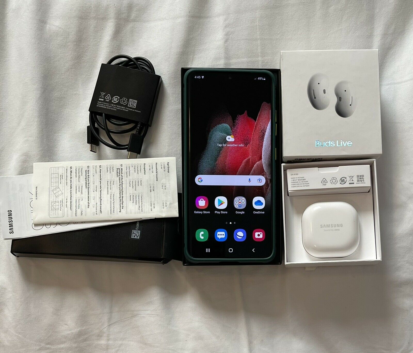 Samsung Galaxy S21 Ultra 5G SM-G998B – 128 GB –